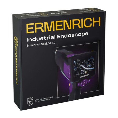 Видеоэндоскоп Ermenrich Seek VE50, фиолетовый купить по низкой цене | МАКСПРОФИТ