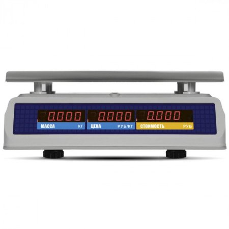 Торговые настольные весы M-ER 329 AC-32.5 IP68 "Fisher" LED купить по низкой цене | МАКСПРОФИТ
