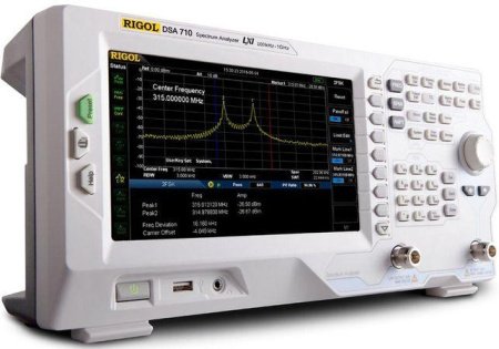Анализатор спектра RIGOL DSA710 (1 Гц) купить по низкой цене | МАКСПРОФИТ