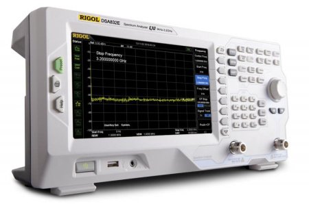 Анализатор спектра сигналов Rigol DSA832E-TG (3,2 Гц) со встроенным трекинг-генератором купить по низкой цене | МАКСПРОФИТ