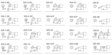 Жало Quick 3034-4CF (Quick 305-4CF) купить по низкой цене | МАКСПРОФИТ