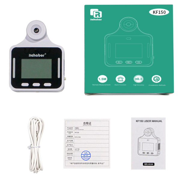 Автоматический инфракрасный термометр для контроля посетителей Rehabor KF150 купить по низкой цене | МАКСПРОФИТ