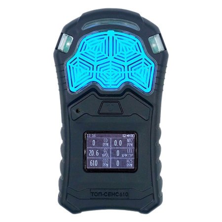Портативный газоанализатор ТОП-СЕНС 610 (CO2, NH3, Cl2, PID) с поверкой и возможностью смены сенсоров купить по низкой цене | МАКСПРОФИТ