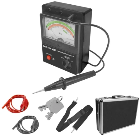 Мегаомметр (измеритель сопротивления изоляции) МЕГЕОН 13128 купить по низкой цене | МАКСПРОФИТ