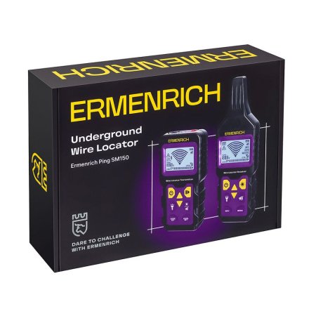 Детектор подземных проводов Ermenrich Ping SM150, фиолетовый купить по низкой цене | МАКСПРОФИТ