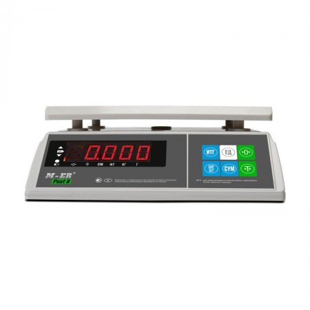 Порционные настольные весы M-ER 326 AFU-32.1 "Post II" LED USB-COM купить по низкой цене | МАКСПРОФИТ