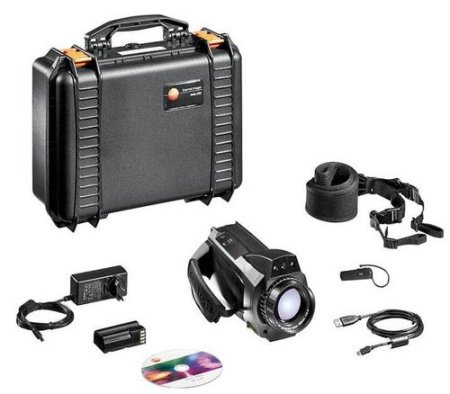 Комплект тепловизора Testo 885-2 c супер-телеобъективом (/C2 (супер-телеобъектив) + С1 (телеобъектив) + V1 ) купить по низкой цене | МАКСПРОФИТ