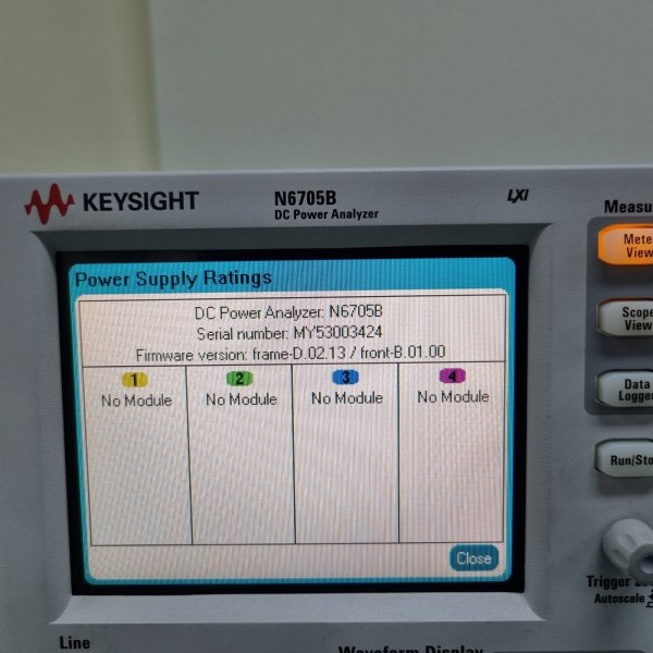 Модульный анализатор источников питания постоянного тока Agilent Technologies N6705B (демонстрационный) купить по низкой цене | МАКСПРОФИТ