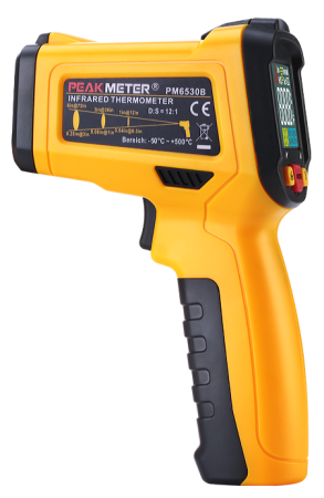 Дистанционный измеритель температуры (пирометр) PeakMeter PM6530B купить по низкой цене | МАКСПРОФИТ
