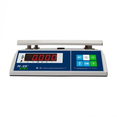 Порционные настольные весы M-ER 326 AFU-32.5 "Post III" LED купить по низкой цене | МАКСПРОФИТ