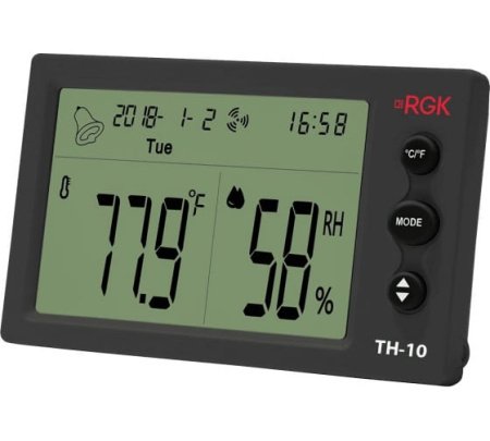 Термогигрометр RGK TH-10 купить по низкой цене | МАКСПРОФИТ