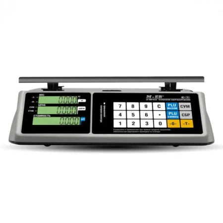Торговые настольные весы M-ER 328 AC-6.1 "TOUCH-M" LCD с поверкой купить по низкой цене | МАКСПРОФИТ