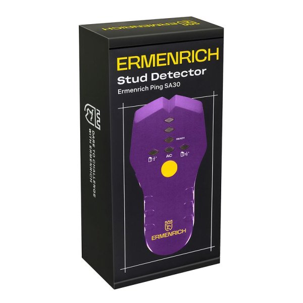 Детектор проводки Ermenrich Ping SA30, фиолетовый купить по низкой цене | МАКСПРОФИТ